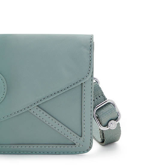 Bolsos Cruzados Kipling New Lelio Verde Oliva | MX 1205GS